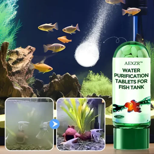 AEXZR™ Powerful Aquarium Water Purification Tablet