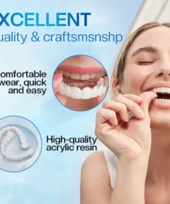 EzySmile™ Moldable Dentures