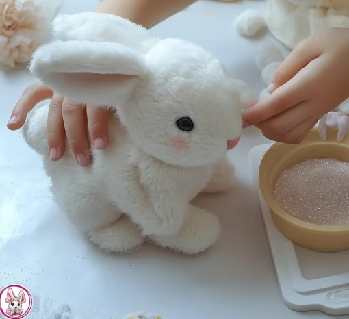 Lifelike Bunny Toy