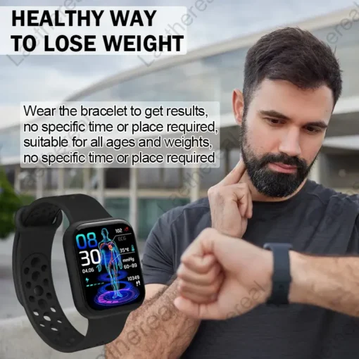 Neslemy™ Ultrasonic Detox Blood Glucose Monitoring Watch