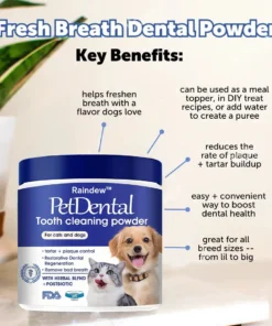 Raindew™ Pet Dental Powder