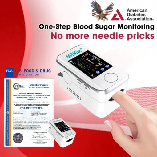 Revolutionary Bikenda™ Non-Invasive Glucose Monitor