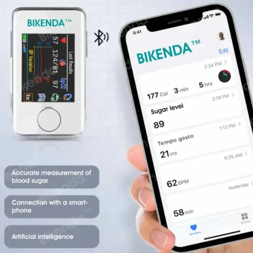 Revolutionary Bikenda™ Non-Invasive Glucose Monitor