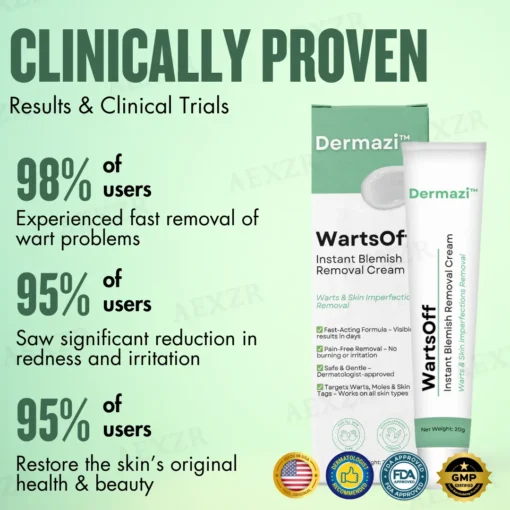 Dermazi™ WartsOff Instant Blemish Removal Cream