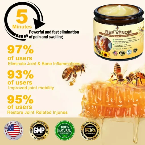 JEREMYTIS™ Bee-Venom Pain-Relief Bone Healing Cream