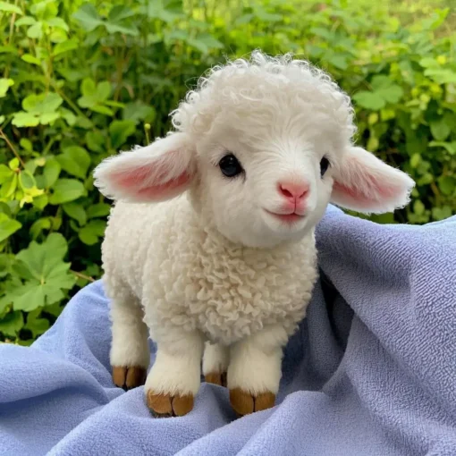 LambieSoft™ Adorable Plush Lamb