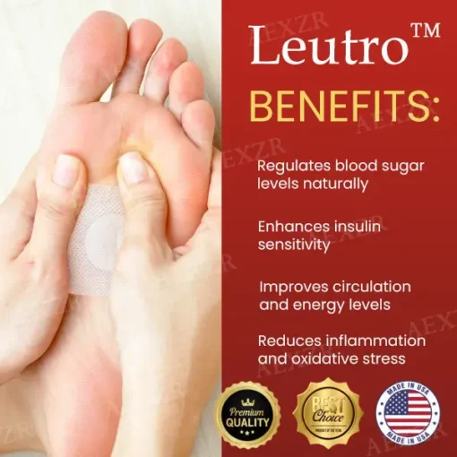 Leutro™ Diabetes Control Foot Patch