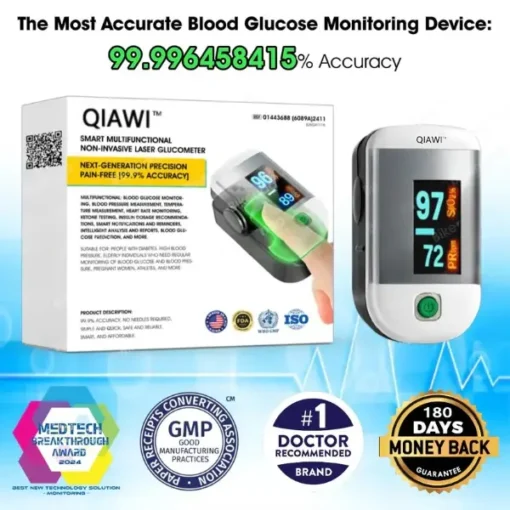 QIAWI ™ Non-Invasive Laser Blood Glucose Meters