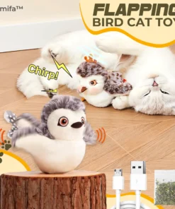 Remifa™︎ Flapping Bird Cat Toy