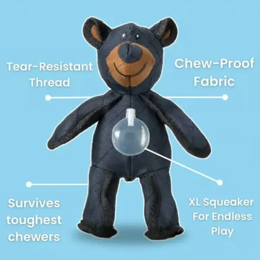 VOCJFEI™ Indestructible Bear Designed for Strong Chewers