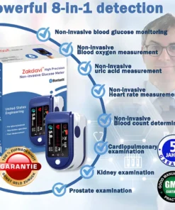 Zakdavi™ High Precision Non-invasive Glucose Meter